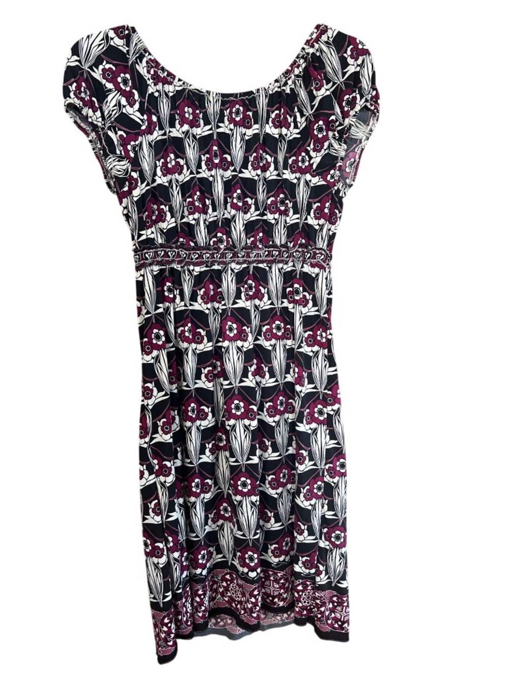 Lot Of 4 Womens Dresses Size 12 Evan Picone Max Studio Floral & Abstract Prints - Picture 10 of 13